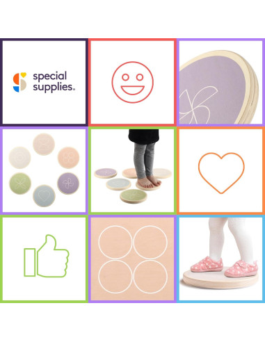 Piedras de Equilibrio Suministros Especiales Set 6 Piezas