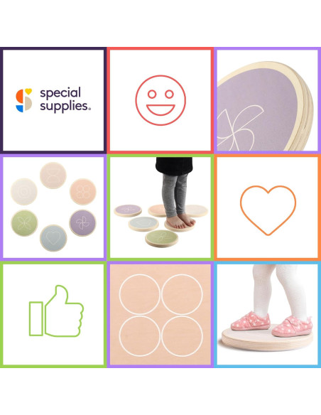 Piedras de Equilibrio Suministros Especiales Set 6 Piezas