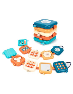 Tablero Ocupado Montessori GUANGZHOU 58x10 cm Juguete Sensorial