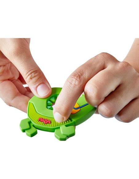 Mordedor de Silicona Cocodrilo HABA para Bebés 6-18 Meses