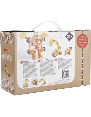 Juego de Construcción de Madera Little Frog 15008 3+ Años