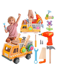 Juego de herramientas de madera 38PCS Shen Zhen para niños