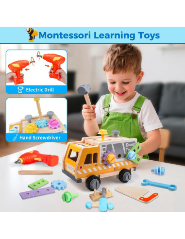 Juego de herramientas de madera 38PCS Shen Zhen para niños