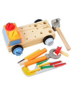 Juguete Educativo de Madera Toddmomy - Tablero de Destornillador