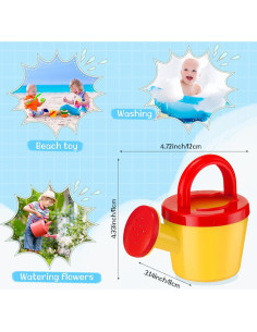 Regaderas de Jardín para Niños Sosation - 12 Piezas Multicolor 2