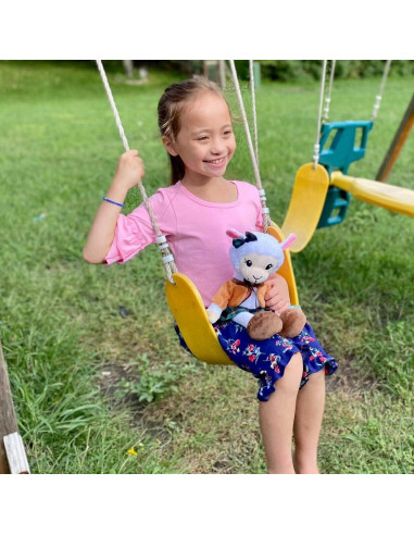 Muñeca de Peluche Suave Aria Alpaca 35.56 cm Playtime by Eimmie