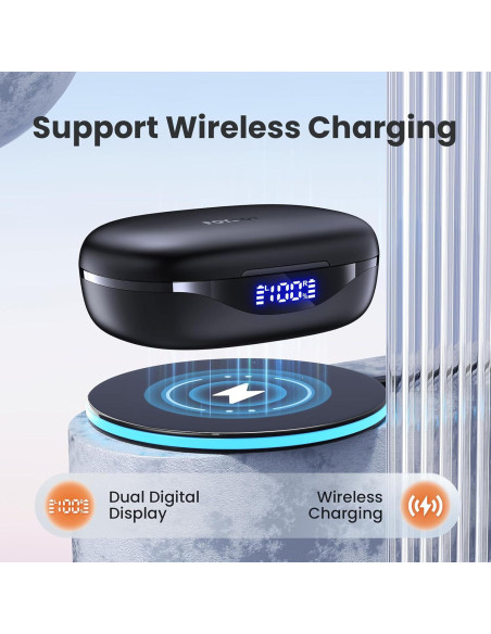 Auriculares Bluetooth FOYCOY C17 Inalámbricos IPX7 90H Auriculares Bluetooth FOYCOY C17 Inalámbricos IPX7 90H