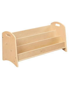 Expositor de Libros ECR4Kids 3 Estantes Natural para Niños