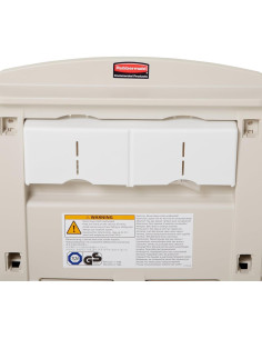 Estación de Cambio de Bebés Vertical Rubbermaid FG781988LPLAT - Plegable con Seguridad 2