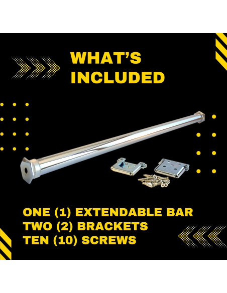 Barra de Dominadas DreamGYM Ajustable 75 cm - Soporte Puerta