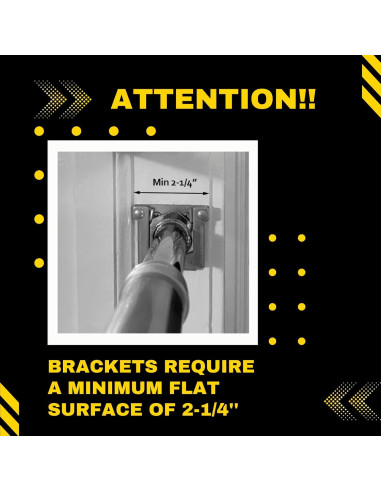 Barra de Dominadas DreamGYM Ajustable 75 cm - Soporte Puerta