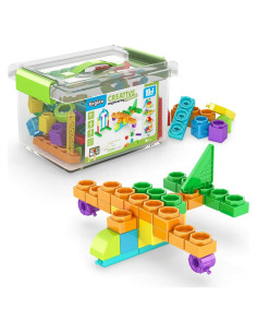 Engino Maker Junior - Kit de Construcción 10 Modelos para Niños 4+