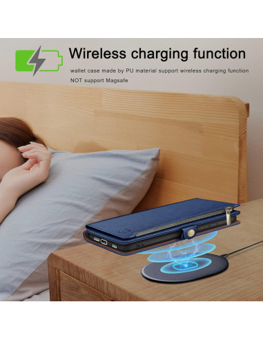 Funda XcaseBar para iPhone 13 Pro Max 16.76x8.43cm con billetera