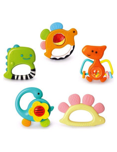 Conjunto de Sonajeros y Mordedores para Bebés Huile - 5 Piezas
