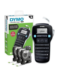 Etiquetadora Portátil DYMO LabelManager 160 + 3 Cintas D1