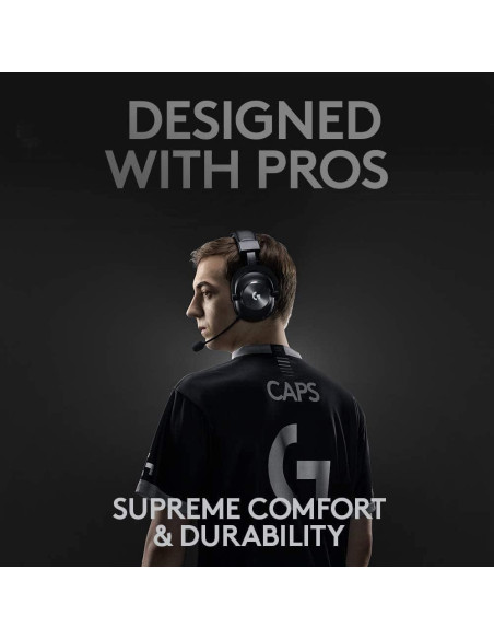 Auriculares Gaming Logitech G PRO X Wireless 50mm DTS 2.0