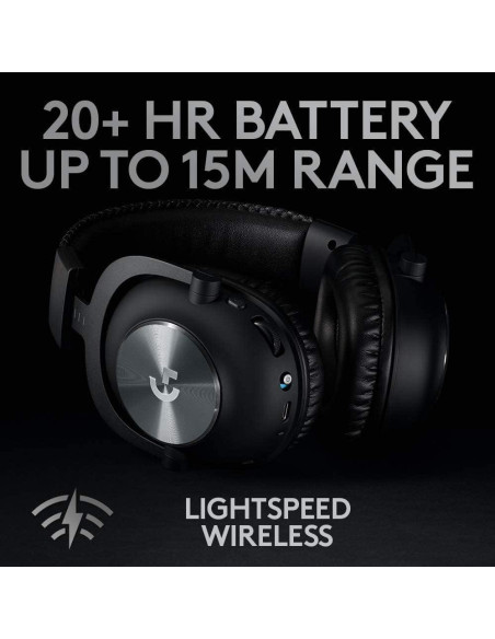 Auriculares Gaming Logitech G PRO X Wireless 50mm DTS 2.0