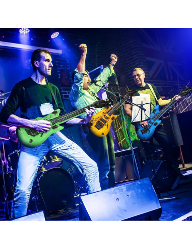 24 Guitarras Inflables Chitidr 91 cm para Fiestas 80s 90s