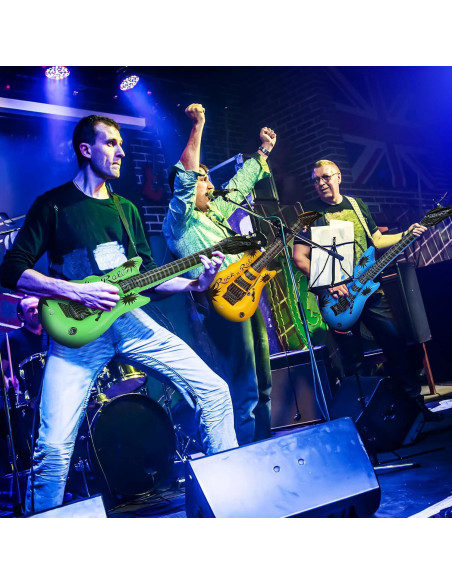 24 Guitarras Inflables Chitidr 91 cm para Fiestas 80s 90s