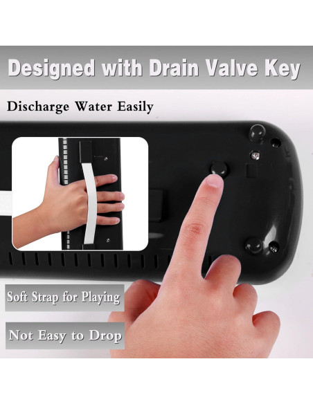 Melódica Soprano YAYUZEST 32 Teclas con Accesorios y Bolsa Negra