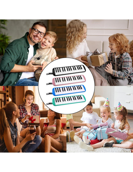 Melódica Soprano YAYUZEST 32 Teclas con Accesorios y Bolsa Negra