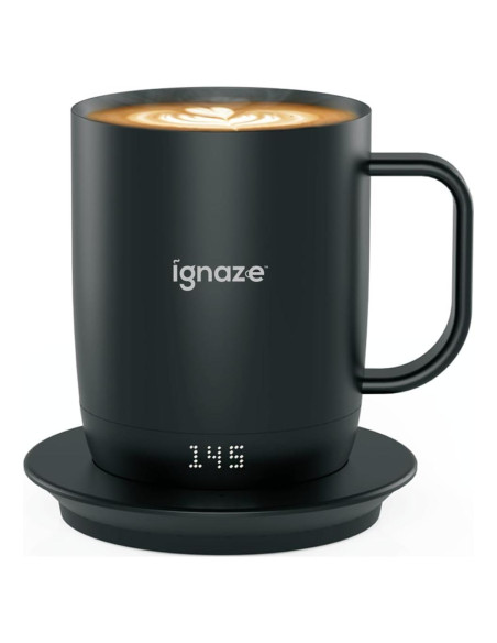 Taza Inteligente Autocalentable Ignaze 311ml - Pantalla LED