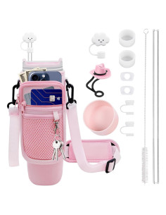 Accesorios para Taza Stanley 40 oz JMY con Funda y Popote