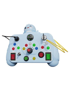 Tablero Ocupado Sensorial LED Poamicrit para Niños 3+ Años