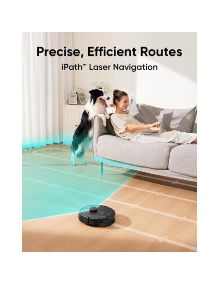 Aspiradora Robot eufy L60 con Estación Auto Vaciamiento 5000Pa