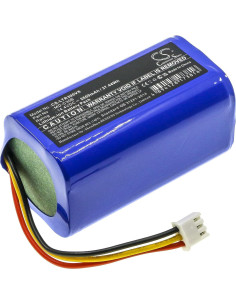 Batería de Reemplazo 14.4V 2600mAh Li-ion para Aspiradora BPK-VCBB1XB 2