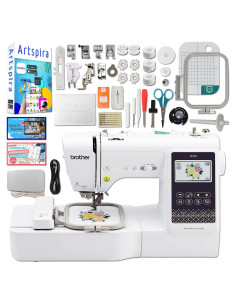 Máquina de Bordado y Costura Brother SE700 10x10cm 135 Diseños