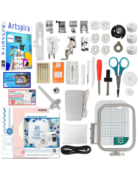 Máquina de Bordado y Costura Brother SE700 10x10cm 135 Diseños Máquina de Bordado y Costura Brother SE700 10x10cm 135 Diseños