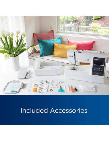 Máquina de Bordado y Costura Brother SE700 10x10cm 135 Diseños