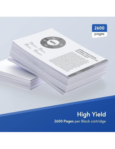 Cartucho de Tóner TN660 GOTOBY Compatible Alto Rendimiento 4 Pzas