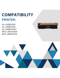 Juego de Cartuchos de Tóner TN431 Compatible Brother - 4 Colores 2