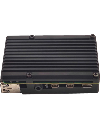 Caja de Metal WEIYIXING para Raspberry Pi 4 con Ventiladores