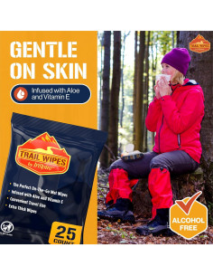 Toallitas Inspire Trail | Biodegradables 100 Cuentas 2