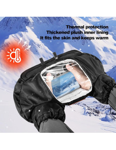 Guantes Térmicos EBTOOLS para Control Remoto de Drone 2