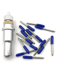 15 Cuchillas de Corte 60 para Plotter Roland + Soporte