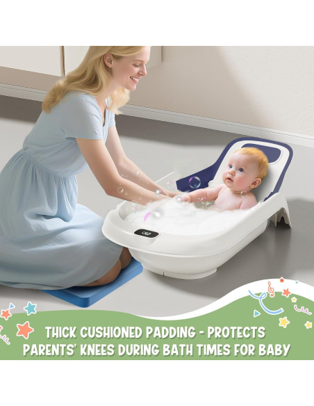 Bañera Reclinable para Bebés LAUJIA Azul 6-36 Meses Bañera Reclinable para Bebés LAUJIA Azul 6-36 Meses