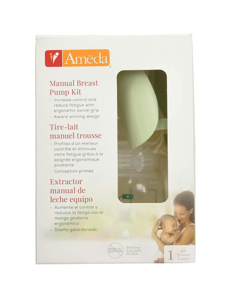 Bomba de Pecho Manual Ameda Estéril 17064M Blanca Bomba de Pecho Manual Ameda Estéril 17064M Blanca