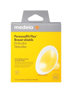 Escudos de Pecho Medela PersonalFit Flex 27mm - Paquete de 2 2