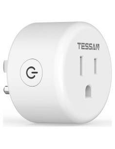 Enchufe Inteligente TESSAN WiFi Control Remoto 4.8cm