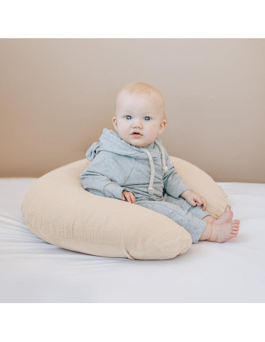 Fundas de Almohada de Muselina Konssy - 2 Piezas Suaves para Lactancia