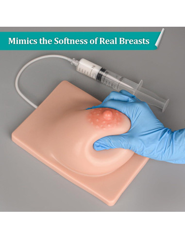 Modelo de Lactancia Izquierdo MedEduQuest Silicona 21.96x16.99cm