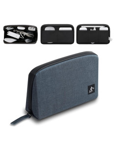 Organizador de Cables Simtoper Azul 20x12x6.5cm Impermeable