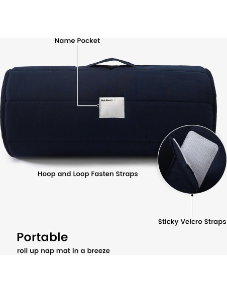 Colchoneta para Siesta PHF Shark con Almohada Desmontable 132x51cm