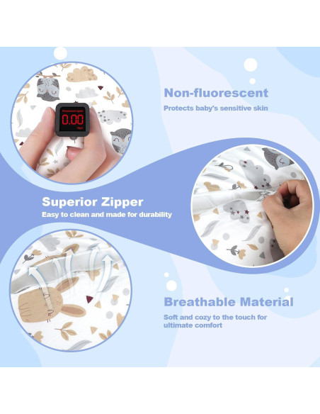 Cojín Portátil para Bebés 0-24 Meses - Nido Viaje Búho