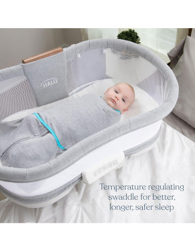 Saco de Dormir HALO Sleepsack Swaddle Ideal Temp 3-6 Meses