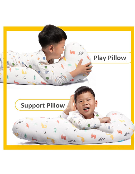 Almohada Corporal BYRIVER 90 cm Dinosaurio Bebé Lavable